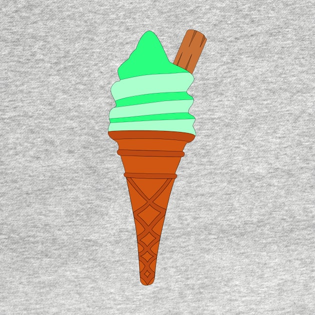 Lime Ice Cream by Cool Duck's Tees